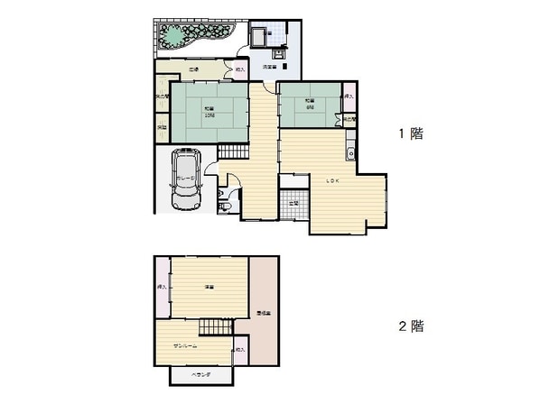 シープレーリー千石町Aの物件間取画像